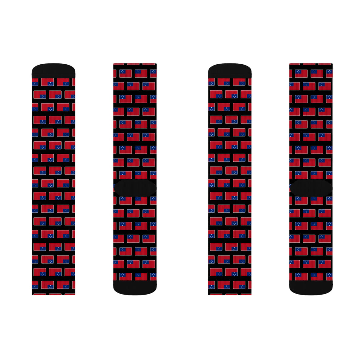 Samoa Mission Flag Socks