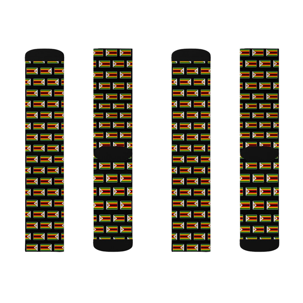 Zimbabwe Mission Flag Socks