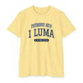 Press Forward shirt in Samoan on Banana Cream: “FETAOMI ATU I LUMA”, 2 Nifae 31:20