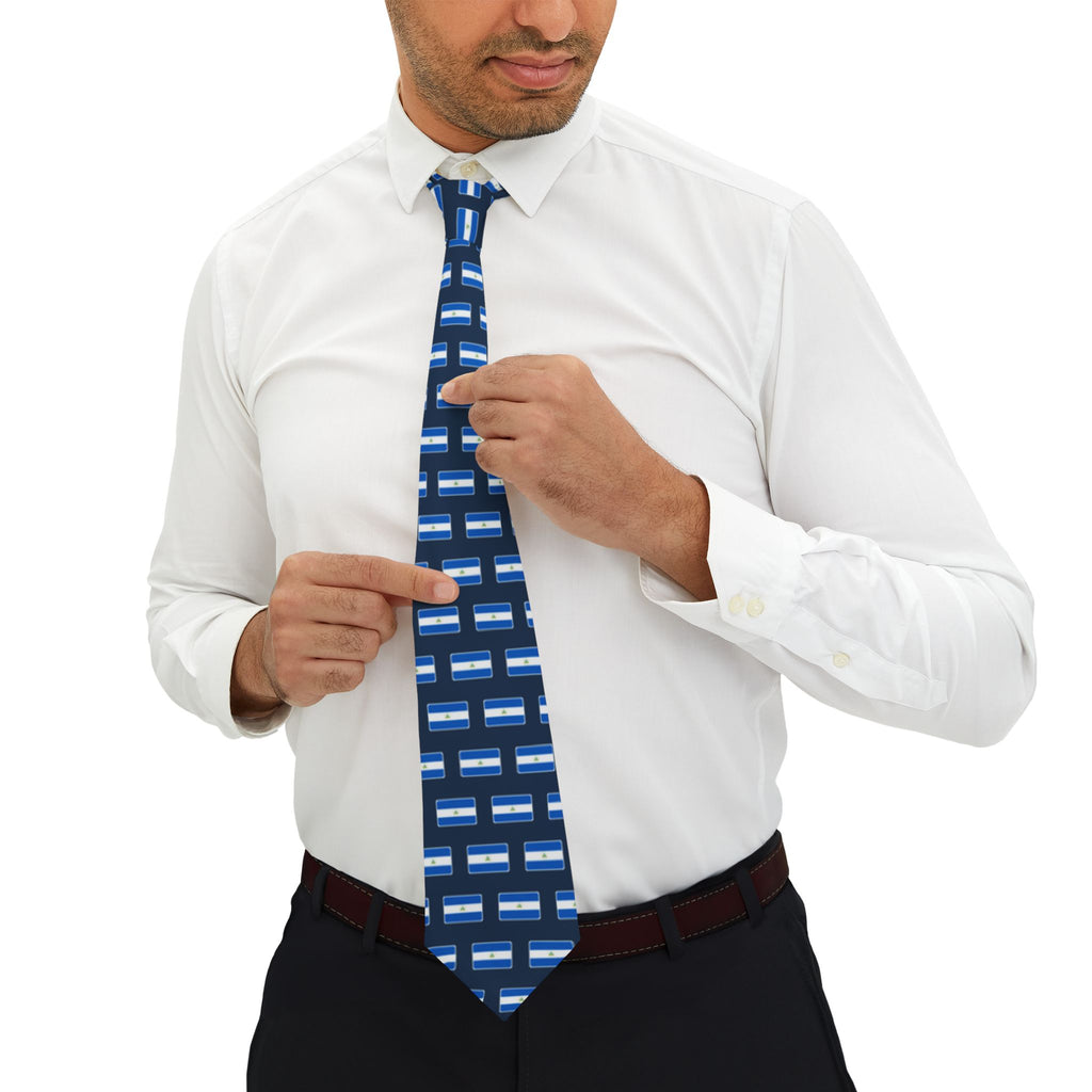 Nicaragua Mission Flag Tie
