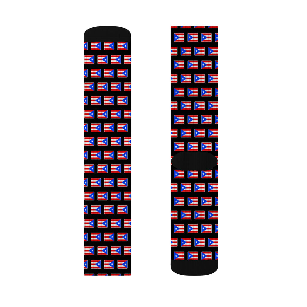 Puerto Rico Mission Flag Socks