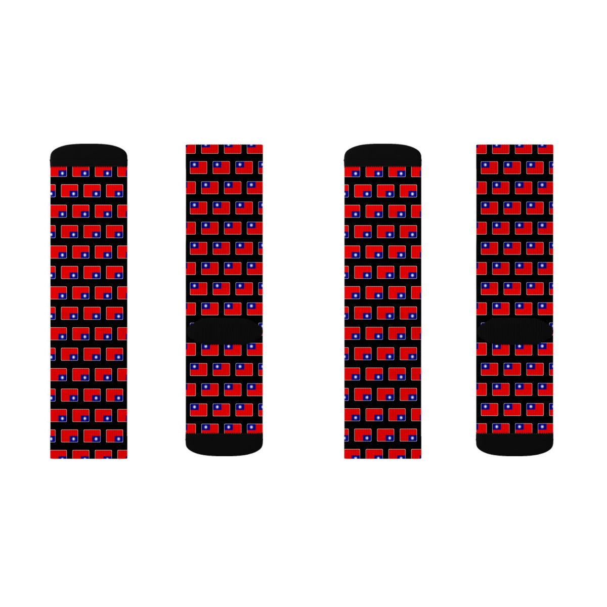 Taiwan Mission Flag Socks