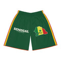 Senegal Dakar Mission Basketball Shorts, front view