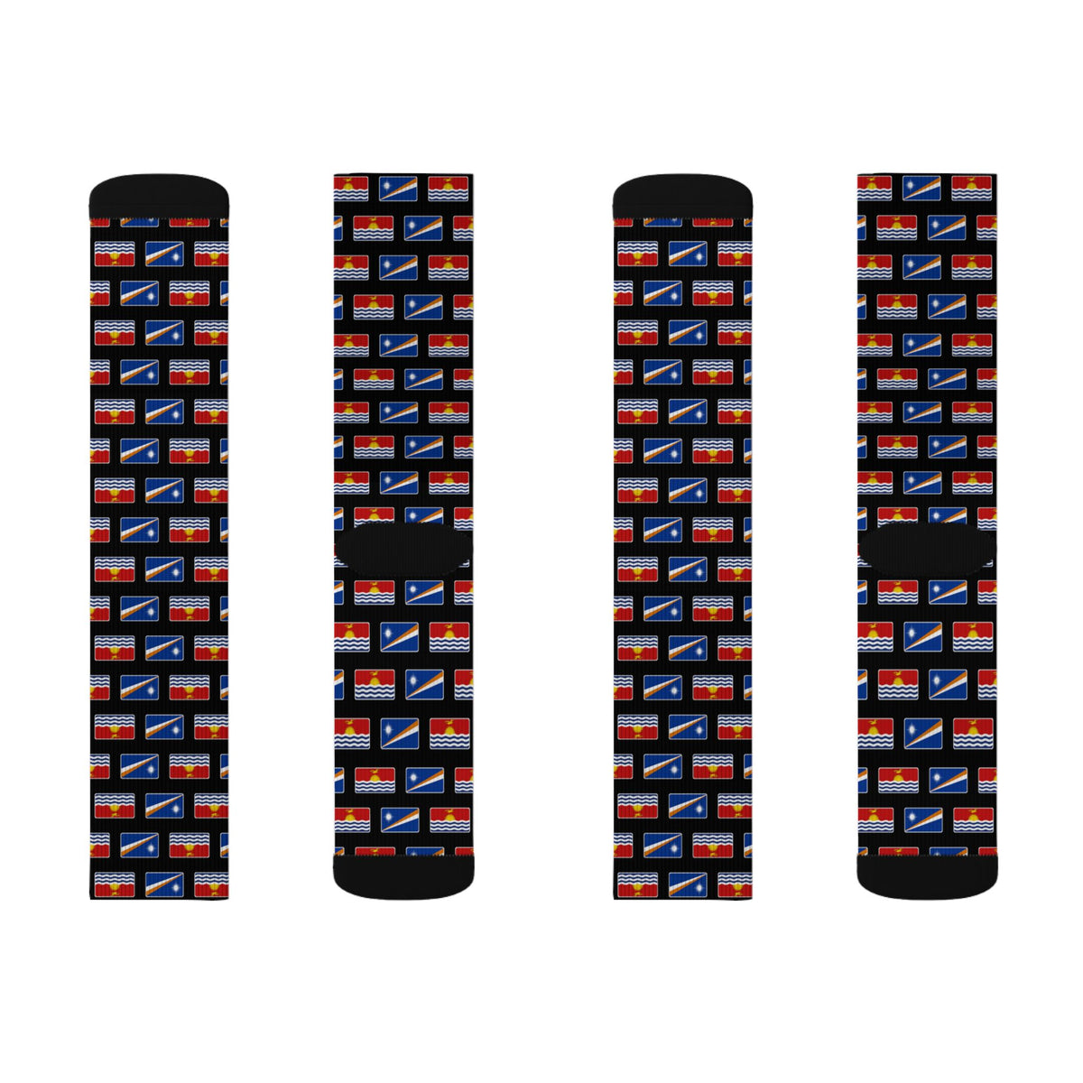 Marshall Islands/Kiribati Mission Flag Socks