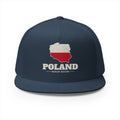Poland Warsaw Mission Flag Map Trucker Hat