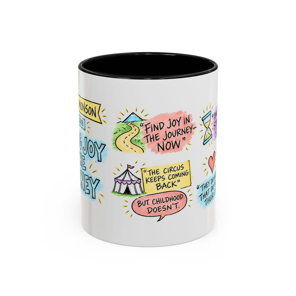 Finding Joy in the Journey Sketch Note Mug — Thomas S. Monson