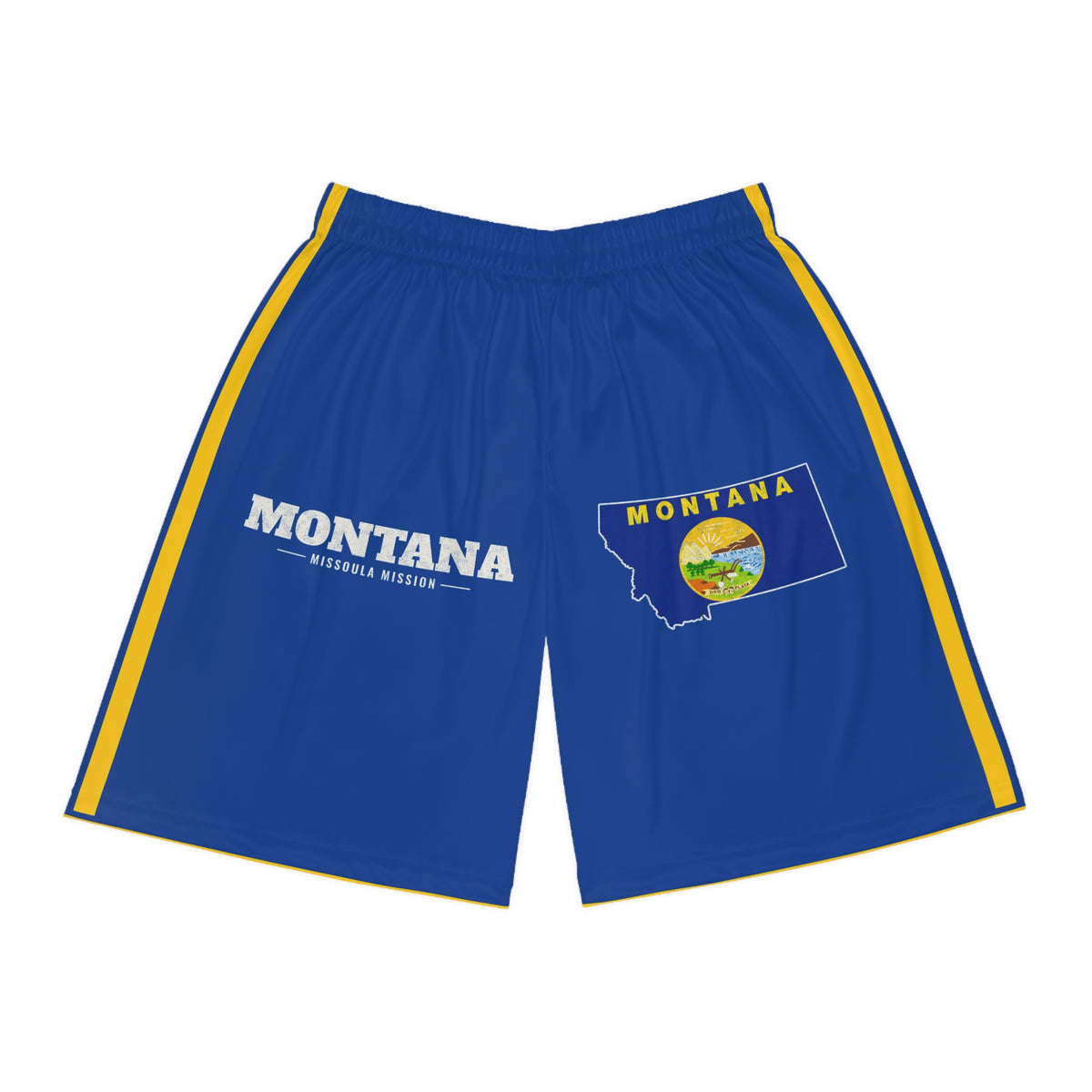 Montana Missoula Mission Basketball Shorts