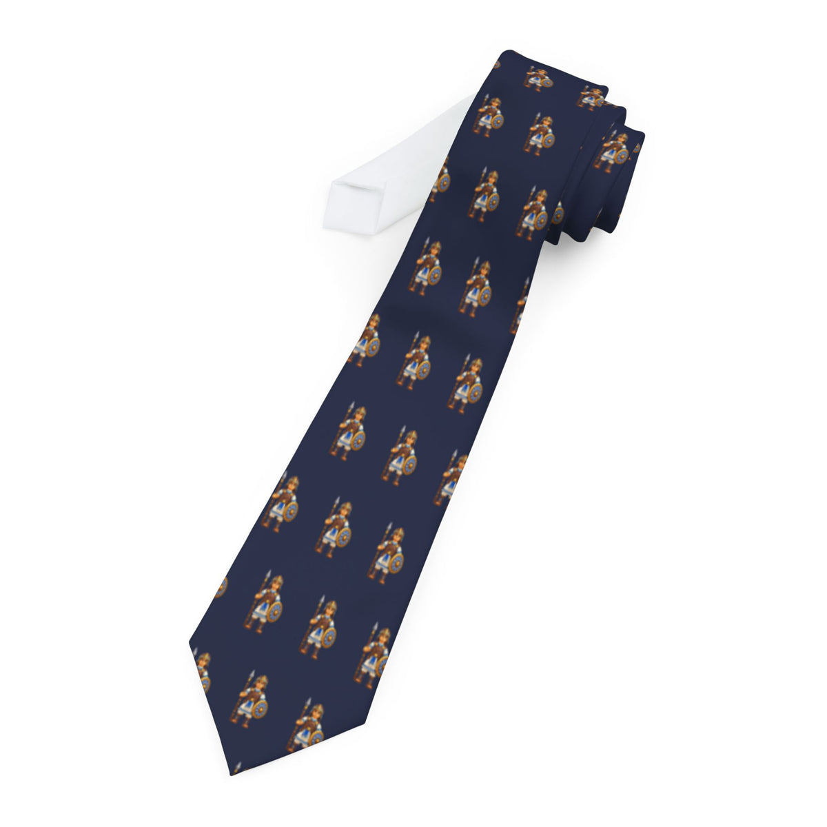 Captain Moroni's Soldiers Brick Chess necktie by Weak Things view 2