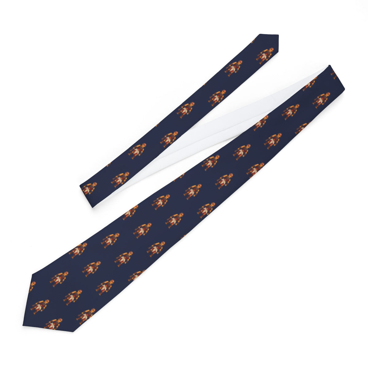 Gadianton Robbers Brick Chess necktie by Weak Things