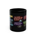 The Tender Mercies of the Lord Sketch Note Black Mug — David A. Bednar