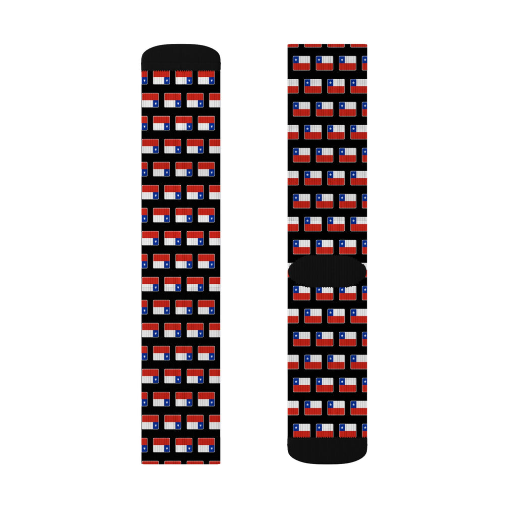 Chile Mission Flag Socks