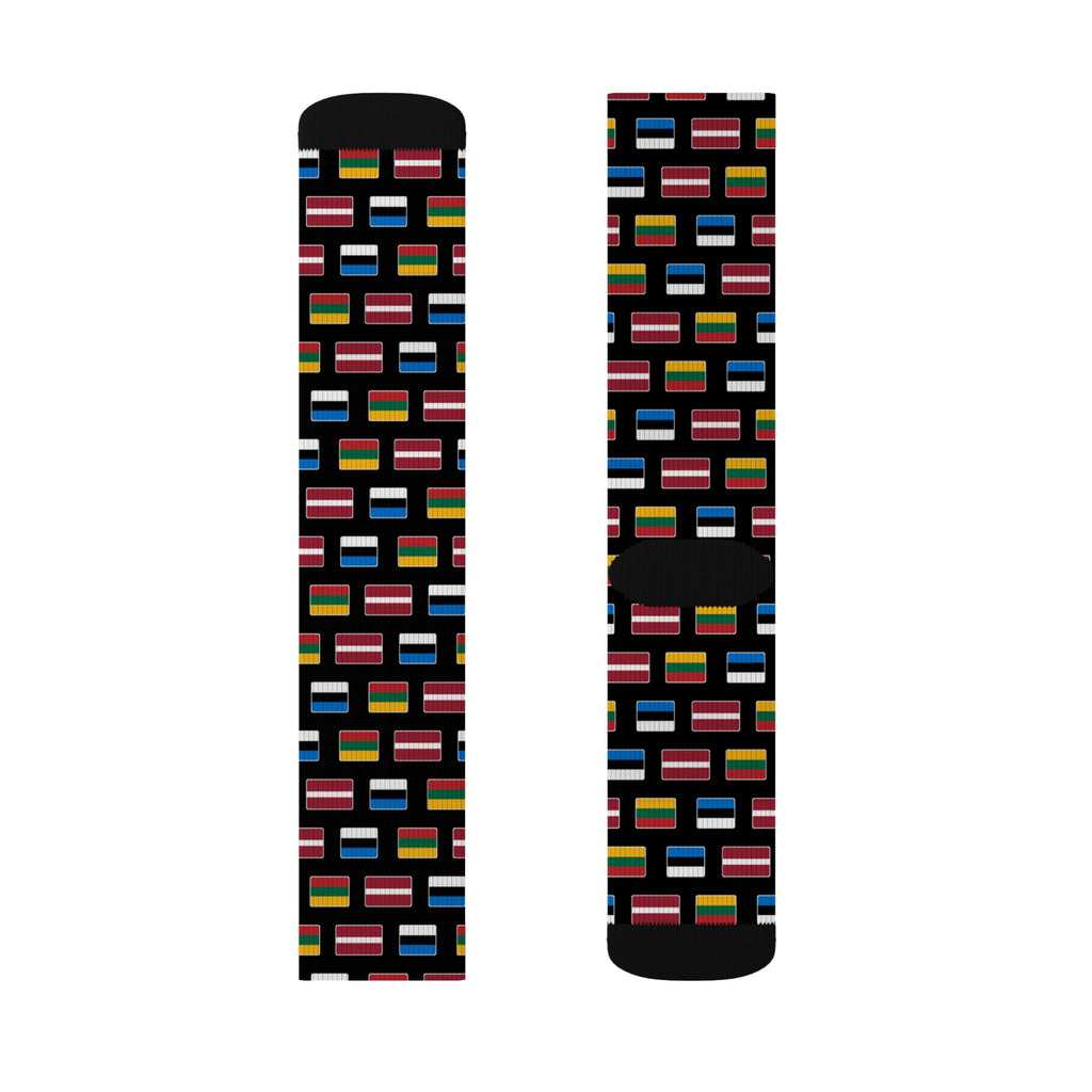 Baltic Mission Flag Socks