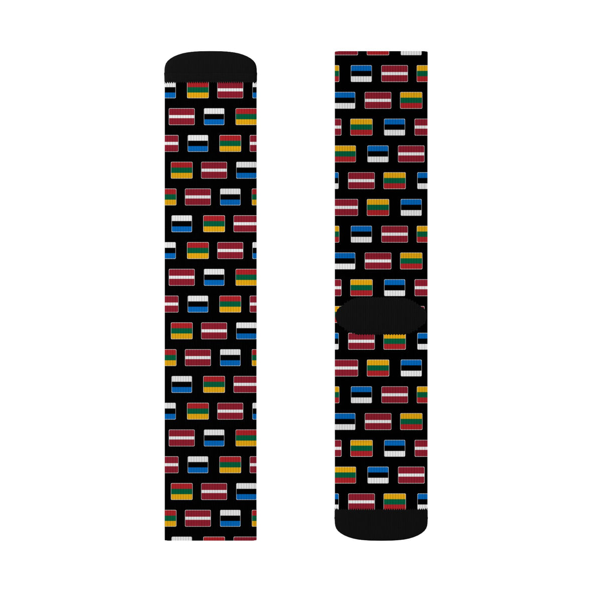 Baltic Mission Flag Socks