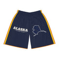 Alaska Anchorage Mission Basketball Shorts, front view