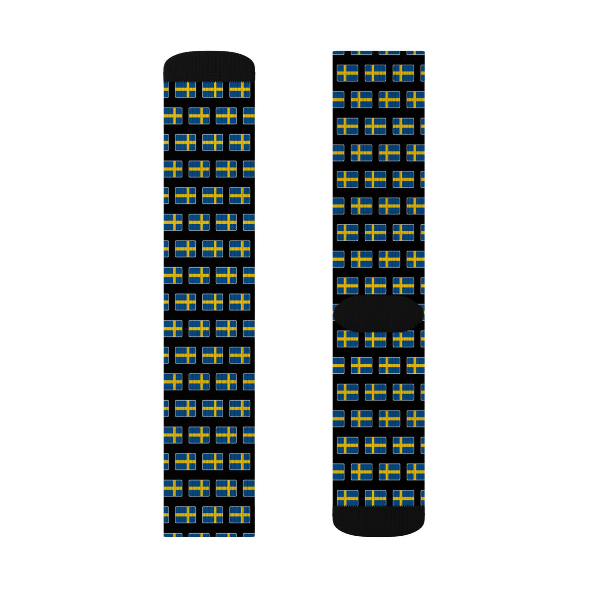Sweden Mission Flag Socks