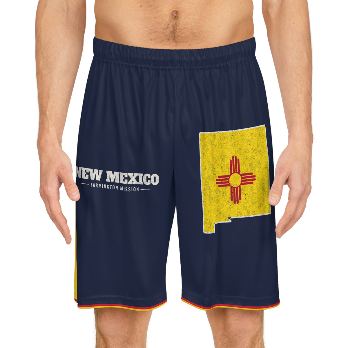 New Mexico Farmington Mission Basketball Shorts