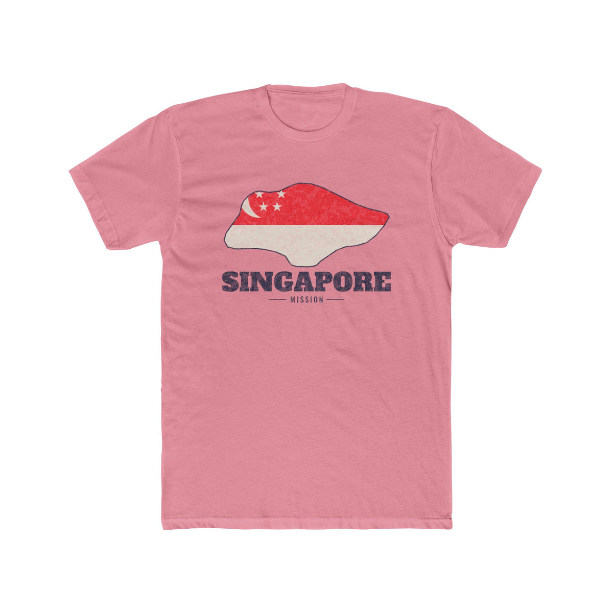 Singapore Mission Flag Map Shirt