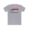 North Carolina Raleigh Mission Flag Map Shirt