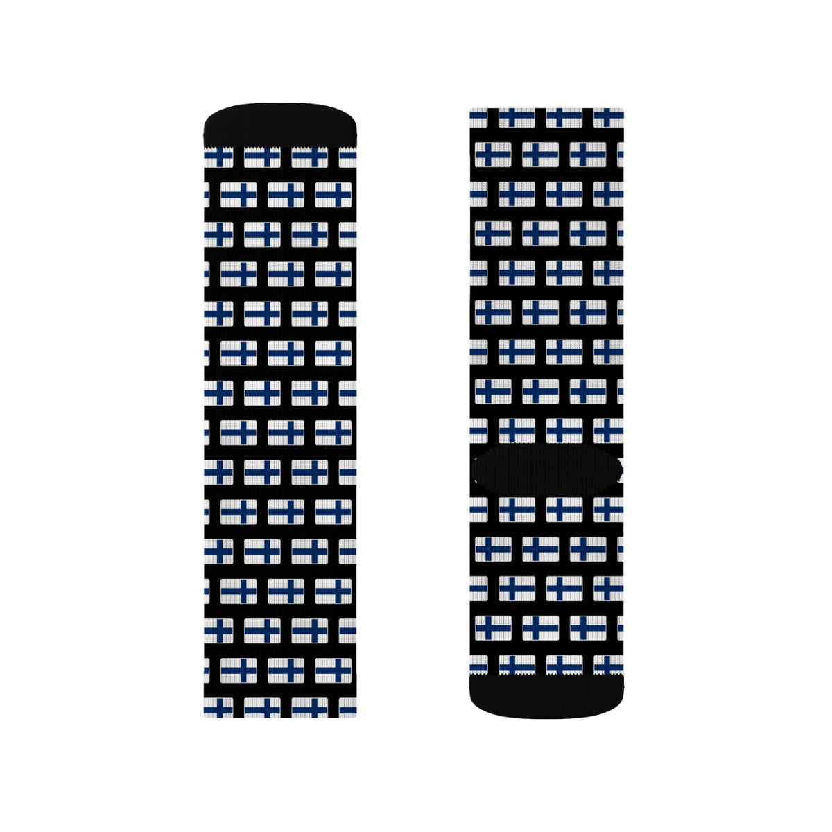 Finland Mission Flag Socks