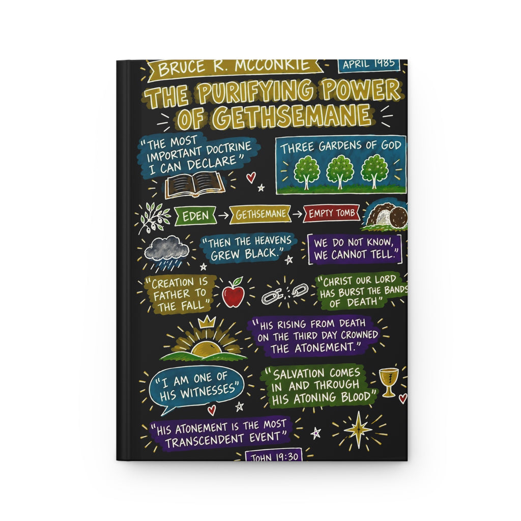 The Purifying Power of Gethsemane Sketch Note Journal — Bruce R. McConkie