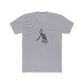 Philippines Ozamiz Mission Heart Map shirt in Heather Grey: Philippines outline with a red heart, front view