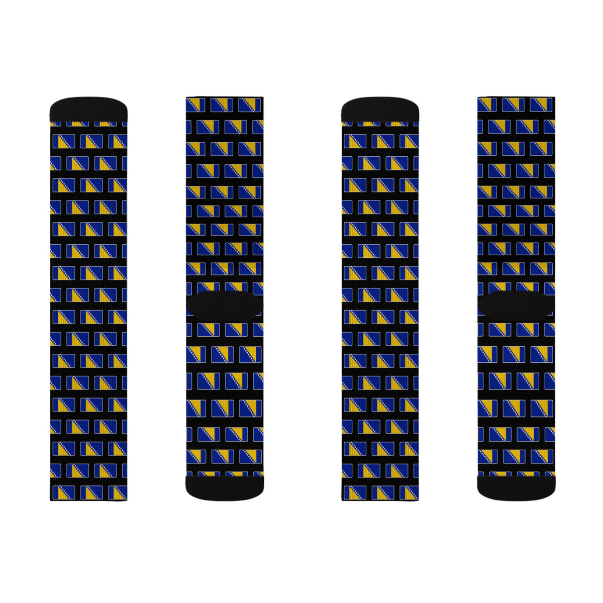 Bosnia and Herzegovina Mission Flag Socks