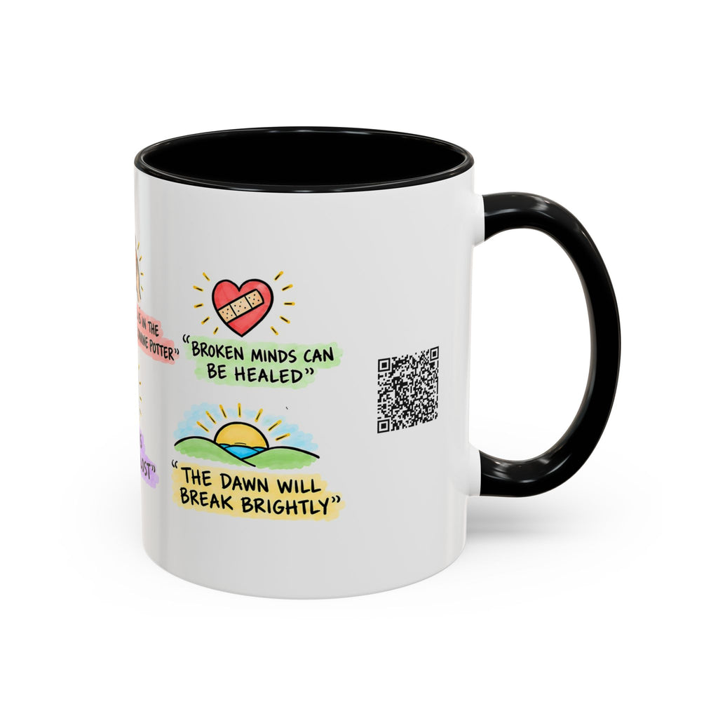Like a Broken Vessel Sketch Note Mug — Jeffrey R. Holland
