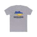 Ukraine Dnipro Mission Flag Map Shirt