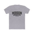 Argentina Tucuman Mission T-Shirt in Heather Grey, front view