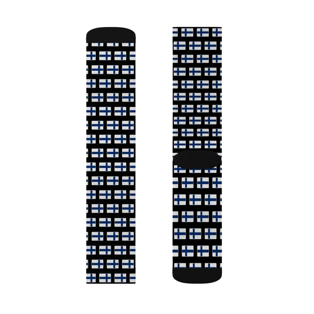 Finland Mission Flag Socks