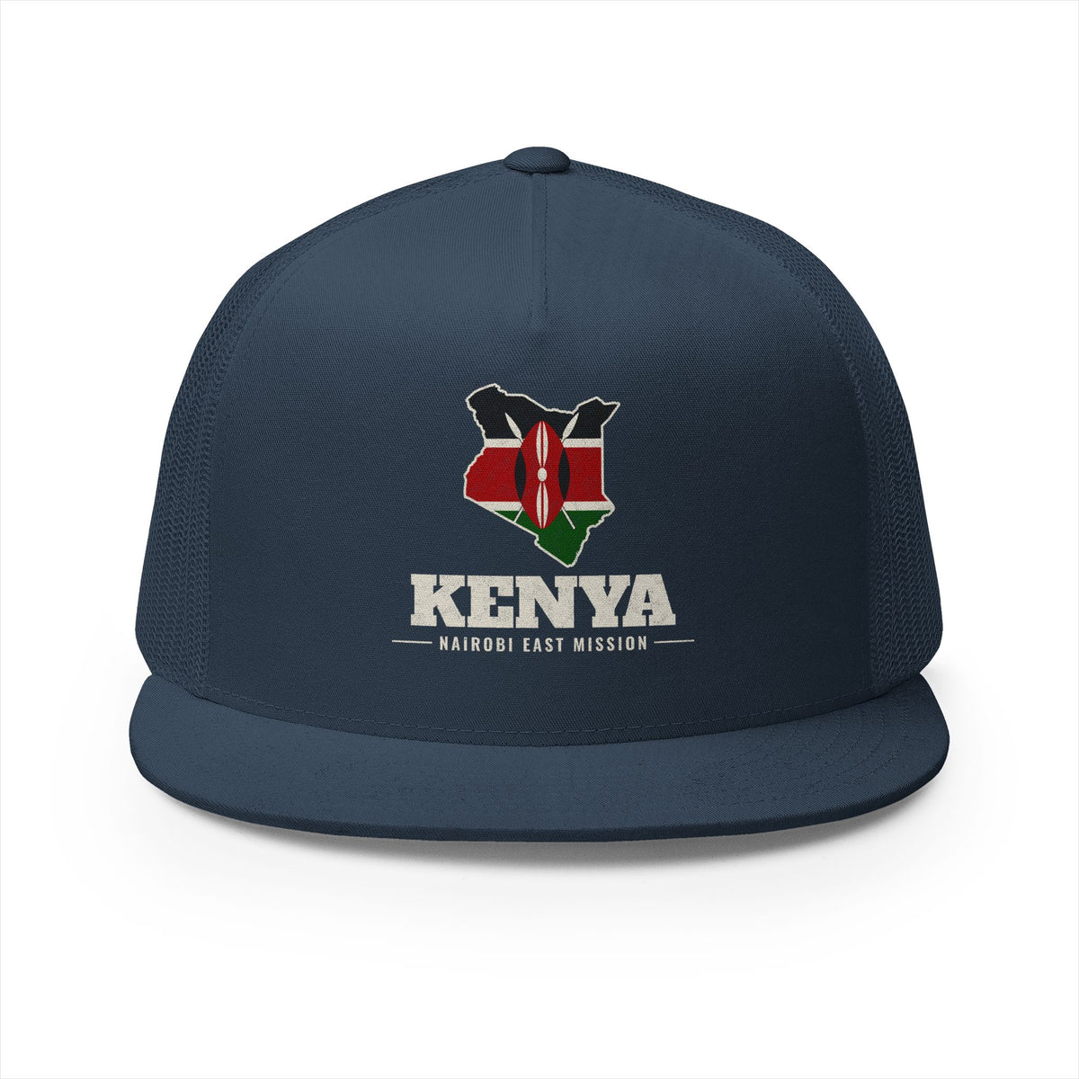 Kenya Nairobi East Mission Flag Map Trucker Hat