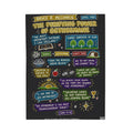 The Purifying Power of Gethsemane Sketch Note Plush Blanket — Bruce R. McConkie
