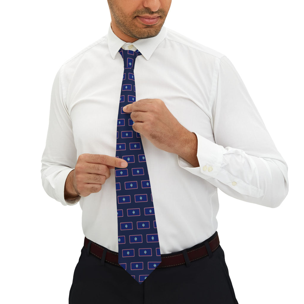 Guam Mission Flag Tie
