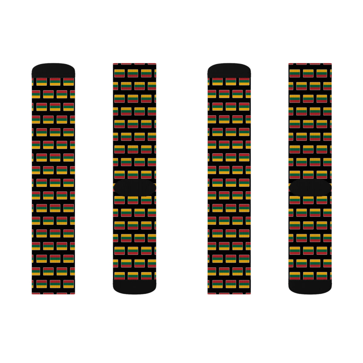 Lithuania Mission Flag Socks