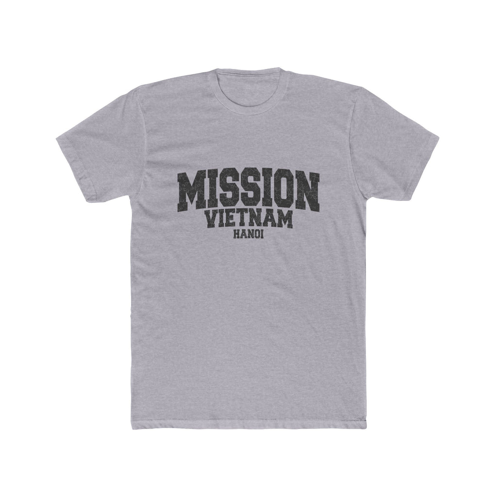 Vietnam Hanoi Mission T-Shirt in Heather Grey, front view