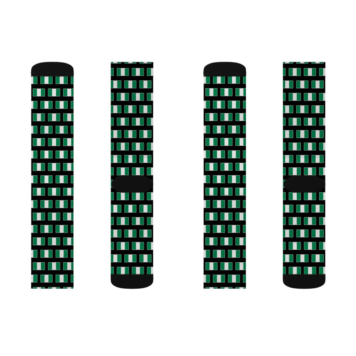 Nigeria Mission Flag Socks
