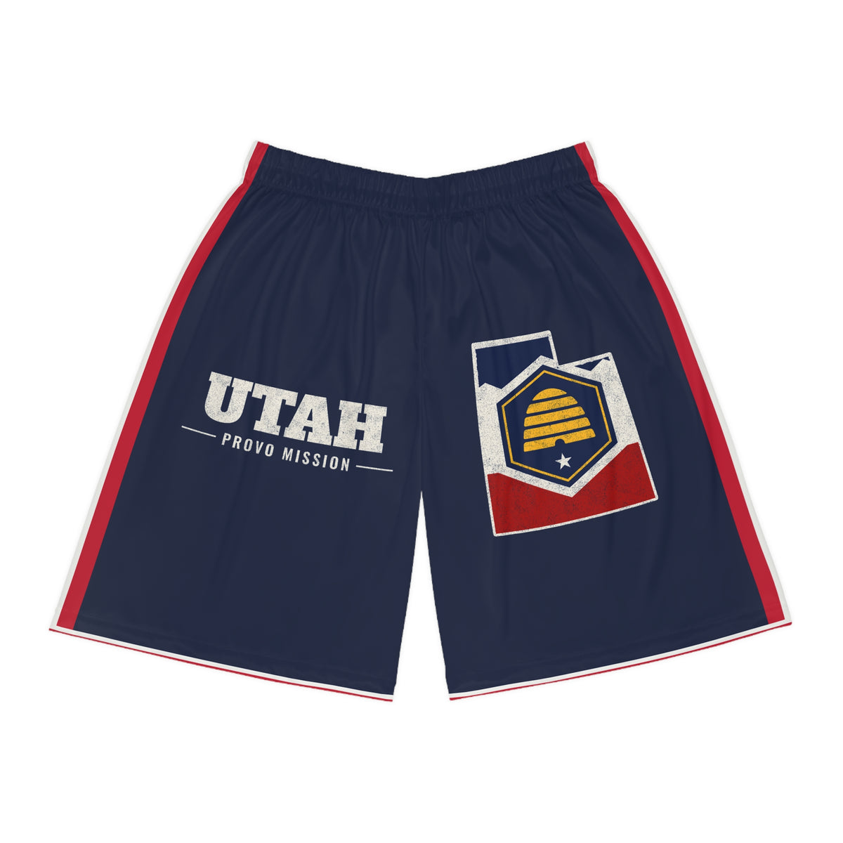 Utah Provo Mission Basketball Shorts