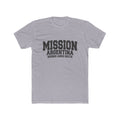 Argentina Buenos Aires South Mission T-Shirt in Heather Grey, front view