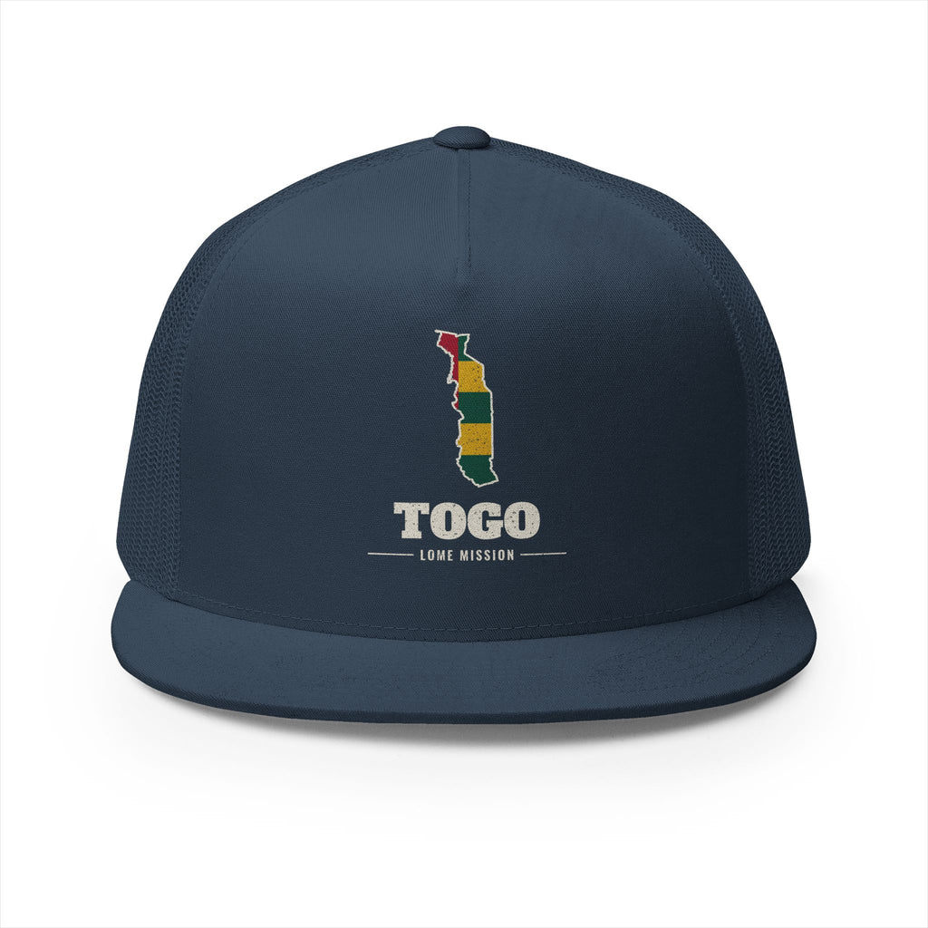 Togo Lome Mission Flag Map Trucker Hat