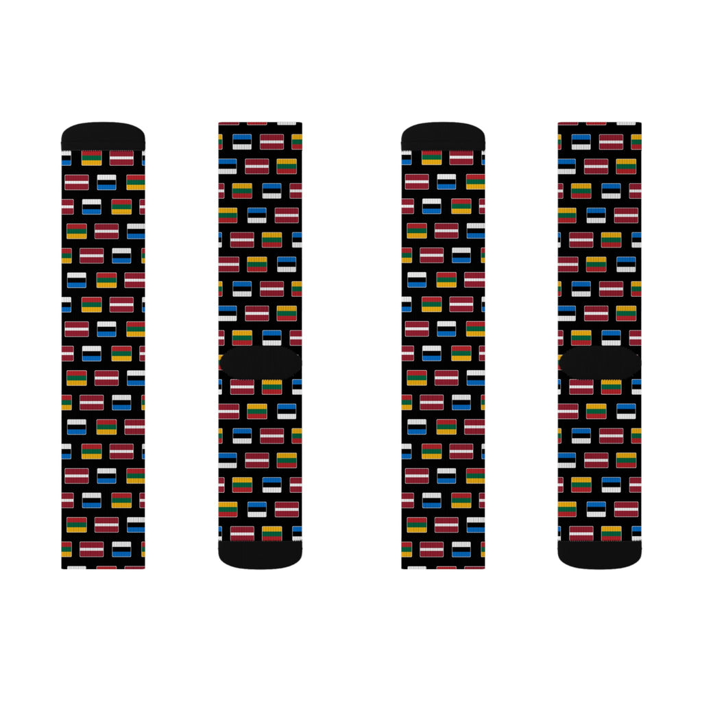 Baltic Mission Flag Socks