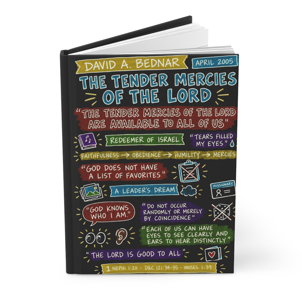 The Tender Mercies of the Lord Sketch Note Journal — David A. Bednar