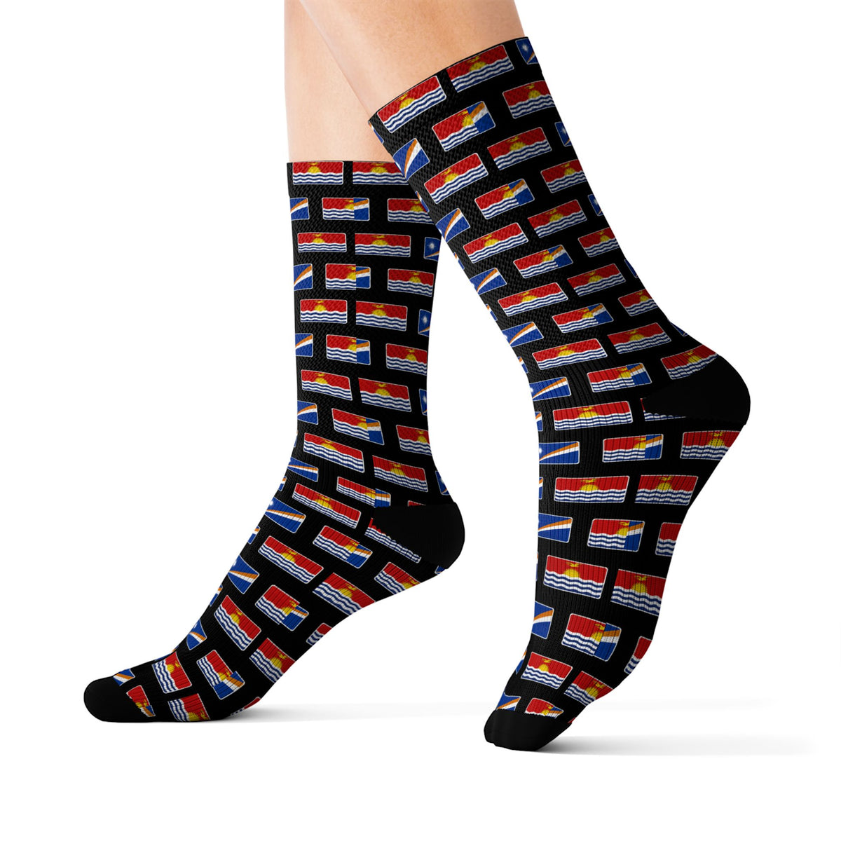 Marshall Islands/Kiribati Mission Flag Socks