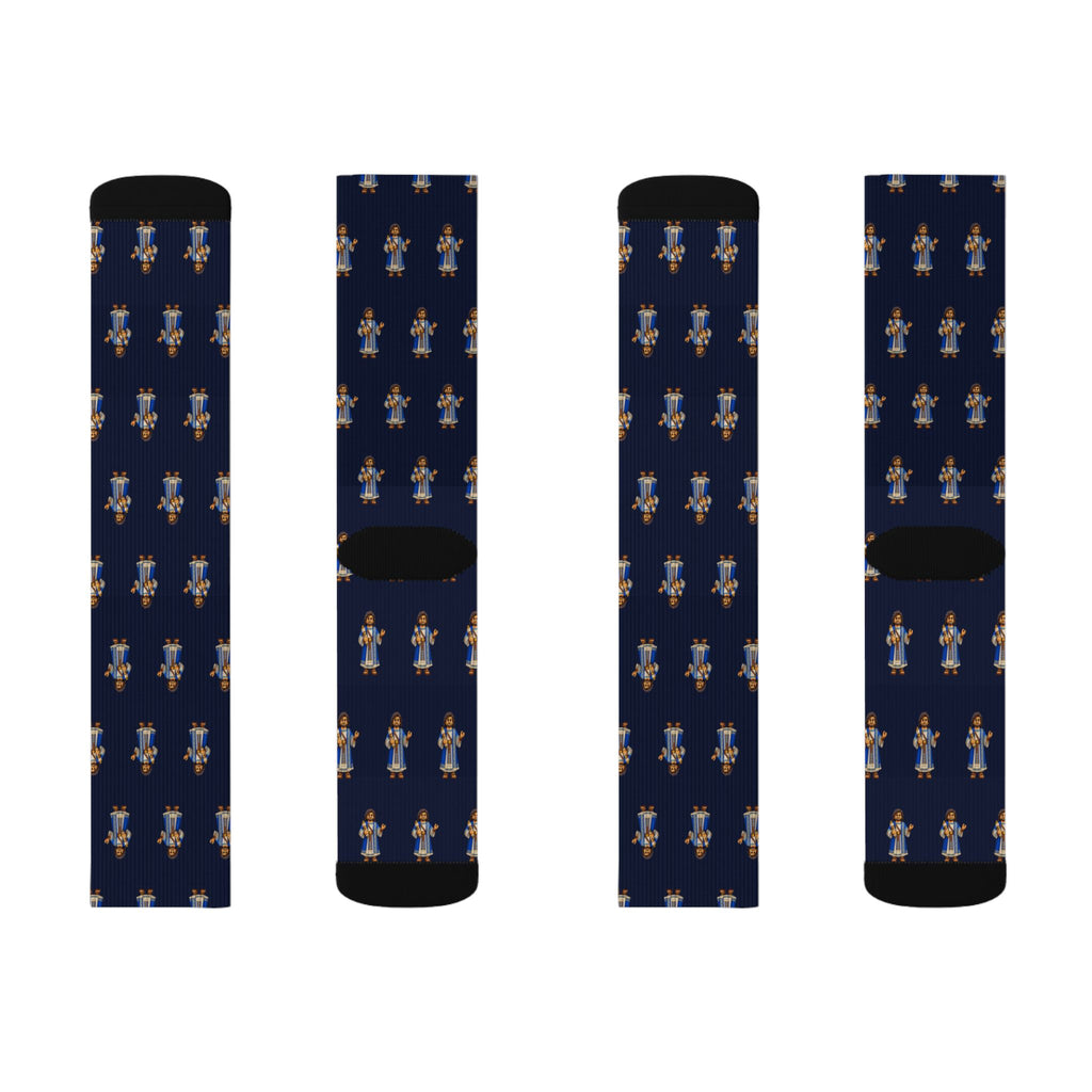 Jacob Brick Chess crew socks by Weak Things view 2