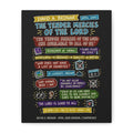 The Tender Mercies of the Lord Sketch Note Canvas (Black) — David A. Bednar
