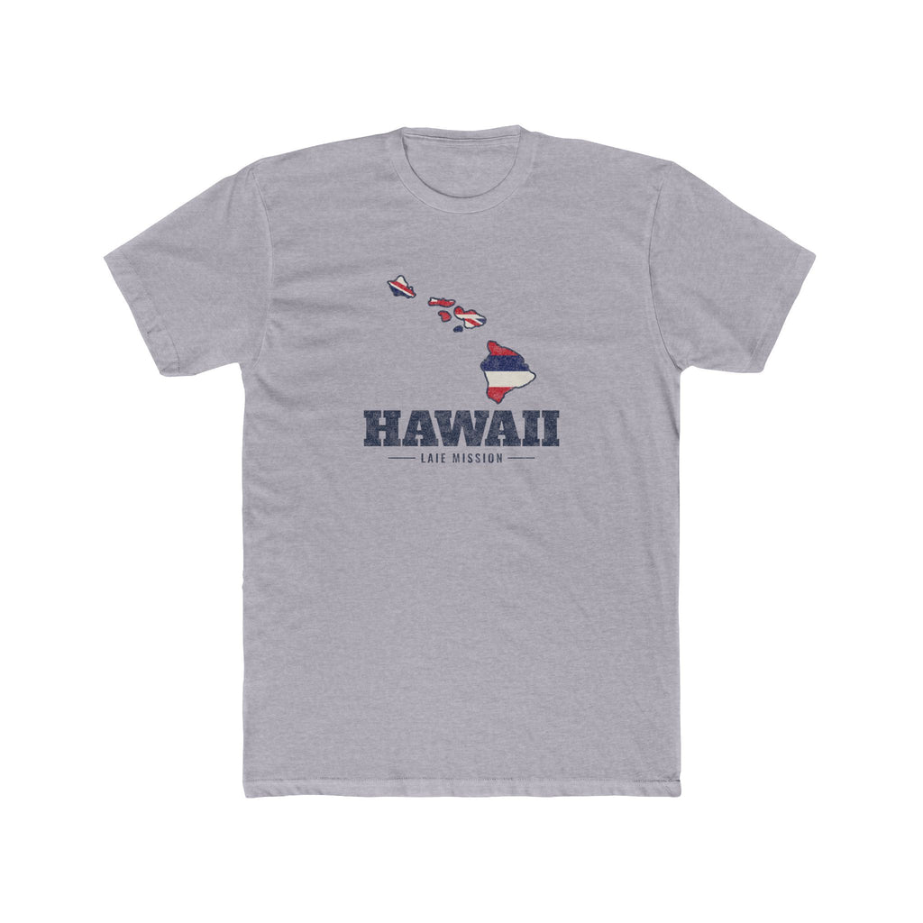 Hawaii Laie Mission Flag Map Shirt