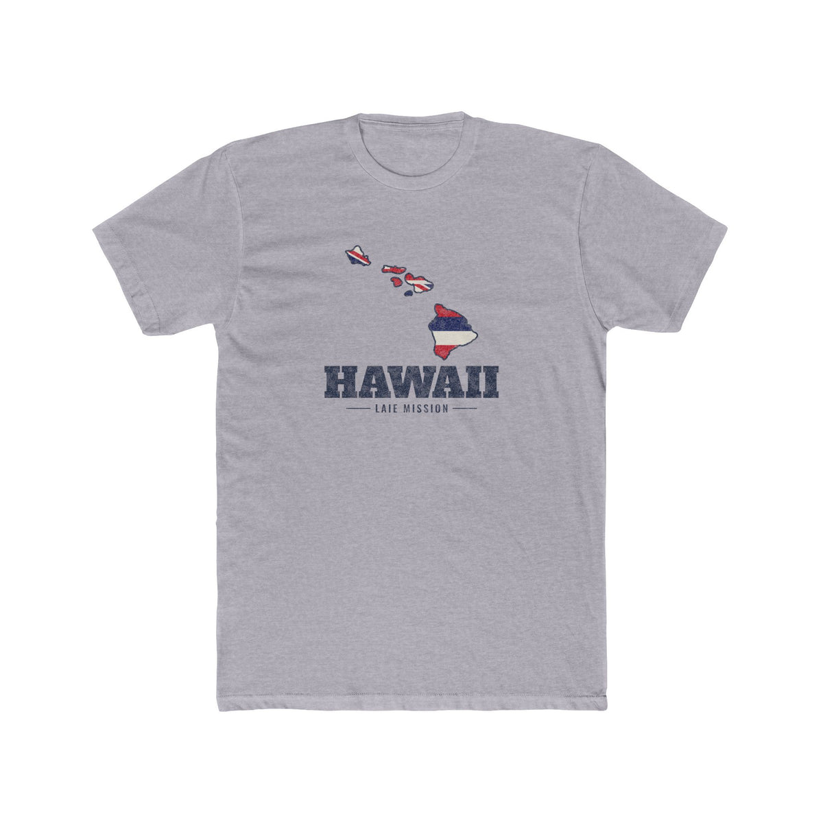 Hawaii Laie Mission Flag Map Shirt
