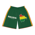 Bolivia La Paz Mission Basketball Shorts, front view