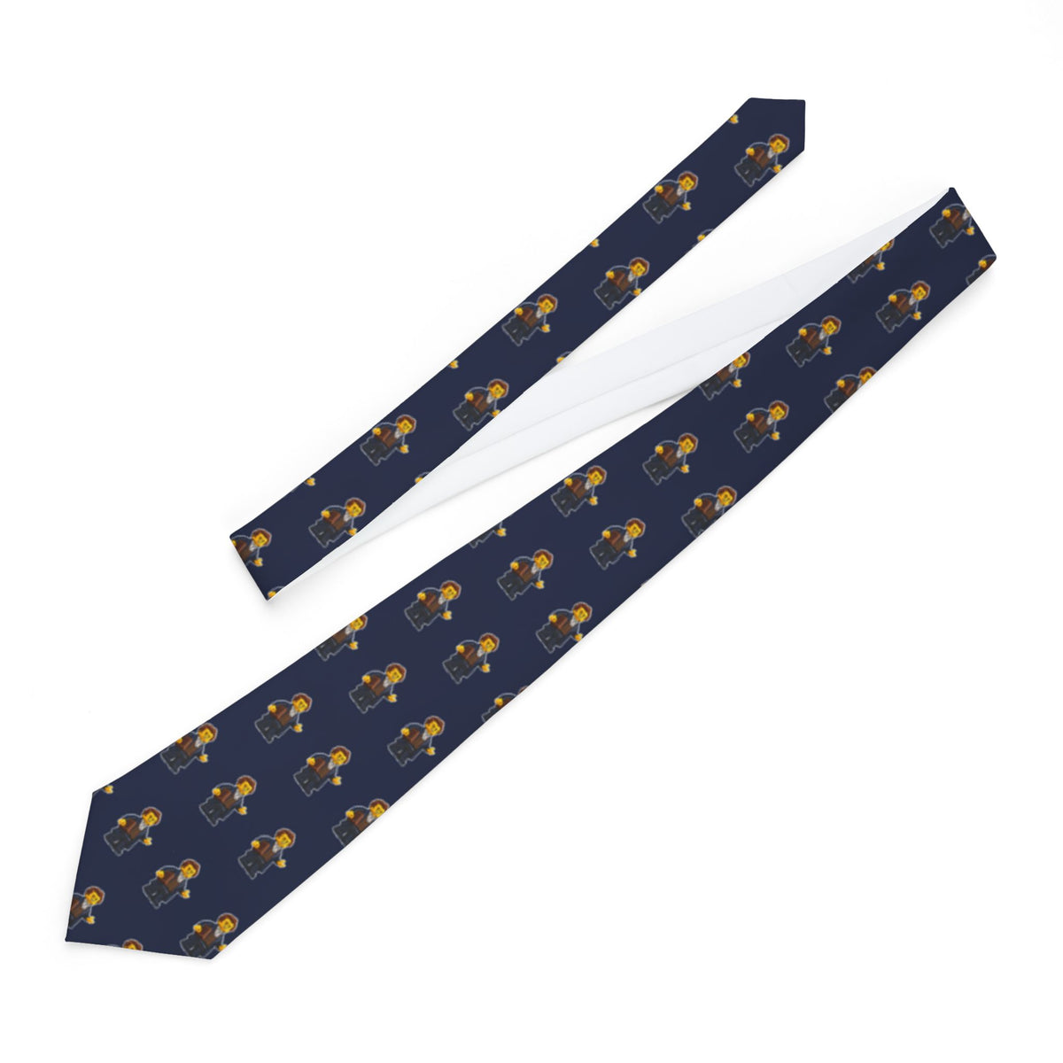 Joseph Smith Brick necktie by Weak Things