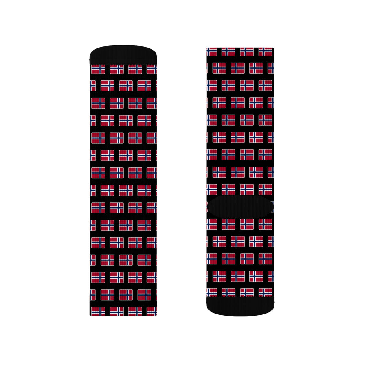 Norway Mission Flag Socks