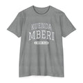 Press Forward shirt in Shona on Dark Heather Grey: “KUENDA MBERI”, 2 Nifai 31:20